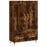 Highboard Smoked Oak 69.5x31x115 cm Engineered Wood 830305