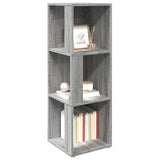 Corner Cabinet Grey Sonoma 33x33x100 cm Engineered Wood 825829