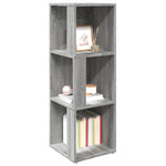 ZNTS Corner Cabinet Grey Sonoma 33x33x100 cm Engineered Wood 825829