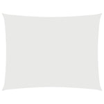 Sunshade Sail Oxford Fabric Rectangular 3x6 m White 135268
