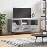 TV Cabinet Concrete Grey 102x36x50 cm Engineered Wood 829040