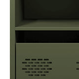 Sideboard Olive Green 35x39x73.5 cm Cold-rolled Steel 851356