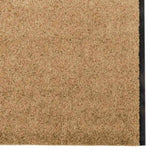Doormat Other Cream and Black 120 x 350 cm Polyamide and PVC 4100755