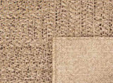 Rug ZIZUR Beige 80x250 cm Jute Look Indoor and Outdoor 4010391