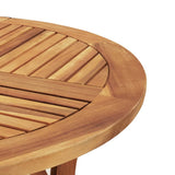 Garden Dining Set Brown Solid acacia wood Standard Durable 3156855
