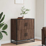 Sideboard Brown Oak 68x35x76 cm Engineered Wood 848993