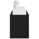 Bathroom Cabinet Set 3 pcs Black 49.5 x 41 x 62.5 cm 3405836