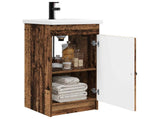 Bathroom Vanity with Sink Old Wood 42 x 40 x 84.5 cm 890002
