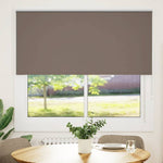 ZNTS Roller Blind Blackout Coffee 160x175 cm Fabric Width 156.6 cm Polyester 4011036