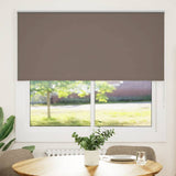 Roller Blind Blackout Coffee 160x175 cm Fabric Width 156.6 cm Polyester 4011036