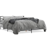 Bed Frame without Mattress Grey Sonoma 150x200 cm King Size 3280050
