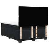 Box Spring Bed with Mattress Black 140x190 cm Velvet 3290920
