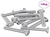 Head Lock Screw 2514 pcs Silver Steel 864582