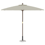 ZNTS Parasol Base for 37/42/52/58mm Poles Light Grey Concrete 20 kg 42007323