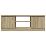 ZNTS TV Cabinet with Door Sonoma Oak 102x30x36 cm 823353