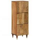Highboard 40x33x110 cm Solid Wood Mango 358313