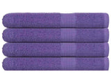 Towels "FROGN" 4 pcs Purple 100x200 cm 360 gsm 136891