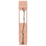 ZNTS Playhouse with Climbing Wall Solid Wood Douglas 3156899