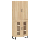 Highboard Sonoma Oak 69.5x34x180 cm Engineered Wood 3195758