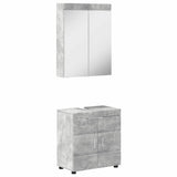 Bathroom Furniture Set TULUM 2 pcs Concrete Grey 3398017