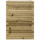 Garden Planter 50x50x68.5 cm Impregnated Wood Pine 3282468