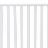 Garden Bench White 104 x 54 x 93cm Steel 42008116