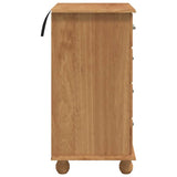 Chest of Drawer ASKIM Brown 45.8 x 40 x 79 cm Solid Pine wood 4105415
