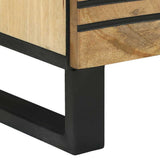 Highboard Brown 40 x 33 x 110 cm Solid mango wood 4017965