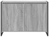 Side Cabinet Grey Sonoma 79 x 36 x 75 cm Engineered Wood 886603