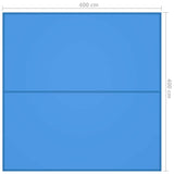 Outdoor Tarp 4x4 m Blue 93060