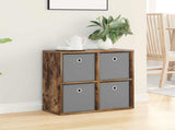 Sideboard with Drawer Smoked Oak 59.5 x 27 x 57 cm 8000536