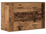 Sideboard Old Wood 80x33x70 cm Engineered Wood 857085