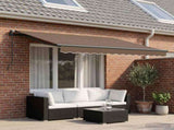 Retractable Awning Taupe 3 x 2 m Fabric 3425681