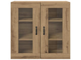 Wall Mounted Cabinets 2 pcs Artisan oak 69.5 x 34 x 90 cm 3394537