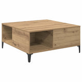 Coffee Table Artisan Oak 80 x 80 x 36.5 cm Engineered Wood 881184
