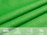 Sunshade Sail 160 g/m Light Green 5x7x7 m HDPE 311319