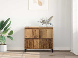 Sideboard Old Wood 60 x 35 x 70 cm Engineered Wood and Iron 881266