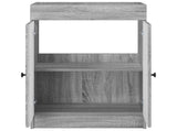Bathroom under Sink Cabinet Grey Sonoma 78.5 x 37.5 x 81 cm 890020