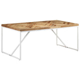 Dining Table 180x90x76 cm Solid Acacia and Mango Wood 323551