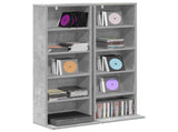 CD Cabinet 2 pcs Concrete Grey 33 x 23.5 x 97.5 cm 8012697