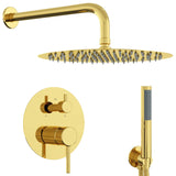 Concealed Shower System Gold Stainless Steel 201 42028993