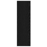 Shoe Cabinet 2 pcs Black Oak 60 x 18 x 60 cm Engineered Wood 875145
