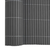 Garden Fence Double-Sided Grey 1.8x5 m PVC 42002627