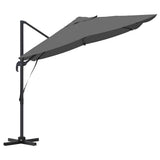 Umbrella Anthracite 351 x 250 x 260 cm Polyester and Aluminium 42003345