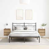 ZNTS Wall-mounted Bedside Cabinets 2 pcs Artisan Oak 38x34x40 cm 861264