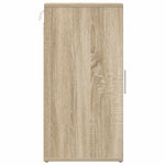 Shoe Cabinet Sonoma Oak 32x35x70 cm Engineered Wood 808960