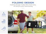 Set of 2 Portable Folding Recliner Metal Outdoor Patio Chaise Lounge Chairs with Adjustable T3398P323820