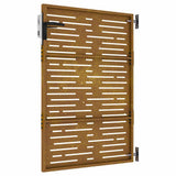 Garden Gate 85x125 cm Corten Steel Square Design 153246