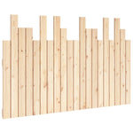 ZNTS Wall Headboard 127.5x3x80 cm Solid Wood Pine 824788