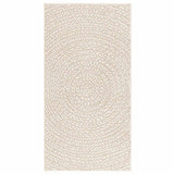 Rug ZIZUR Cream 60x110 cm Jute Look Indoor and Outdoor 4010371